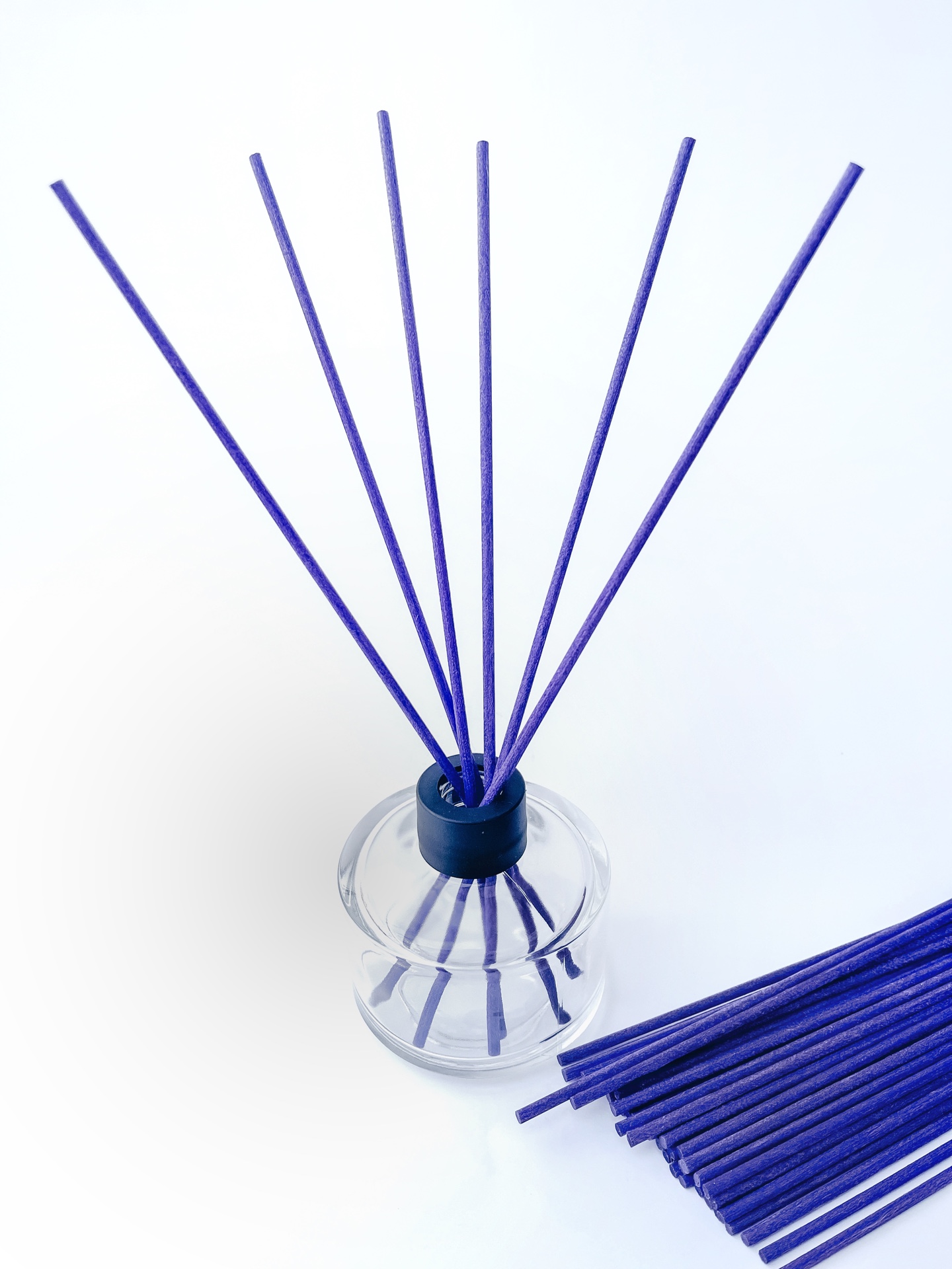 Палочки для аромадиффузора фибровые (фиолетовые), 22 см – ELILAB.KZ .