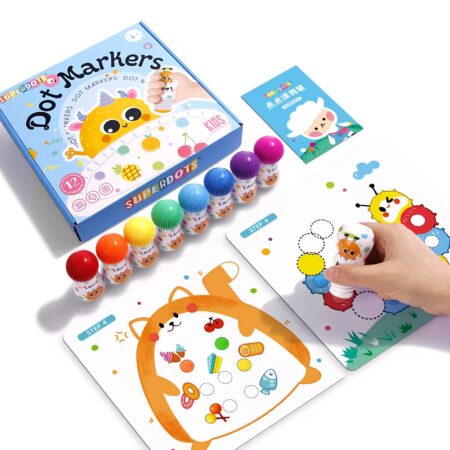 Большие точечные маркеры DOT MAKERS - В наборе 12 шт.